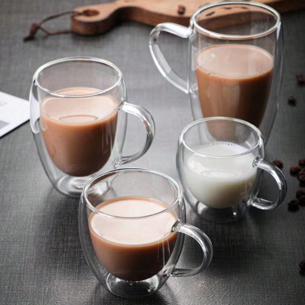 Espresso Shot Glass - 1 шт., стеклянные чашки с двойными