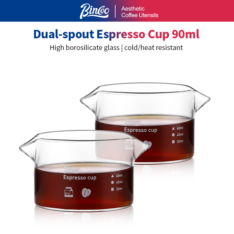 BINCOO 90 мл мерный стакан для – обзор и цена Espresso Shot Glass