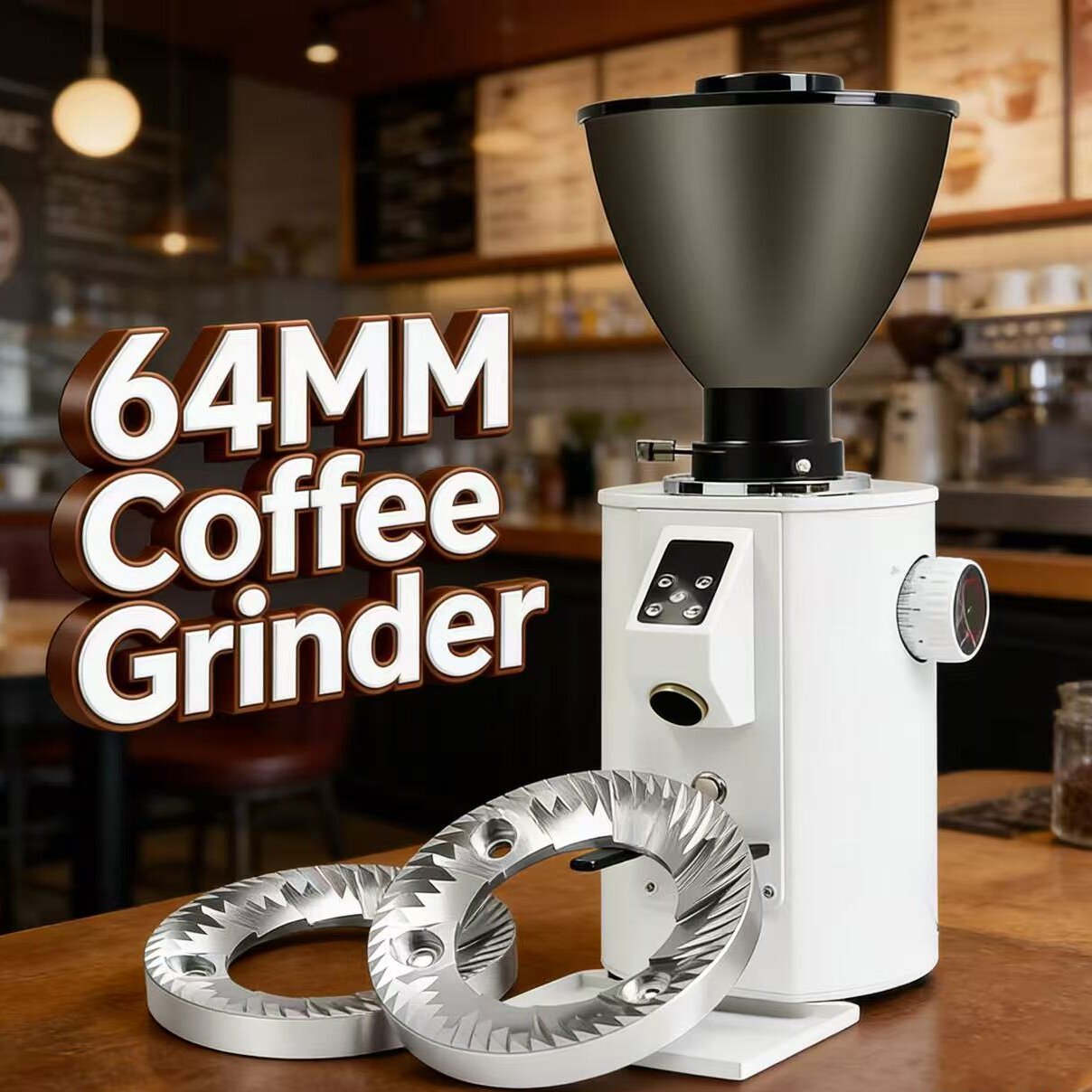 Коммерческая кофемолка с плоск – обзор и цена Coffee Grinder Burr Flat